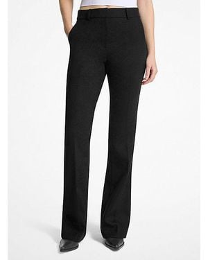 パンツ Michael Kors Woman Pants Black MT530VRAYJ 001 Drapey Satin Wide Leg Pants | Michael Kors [US]