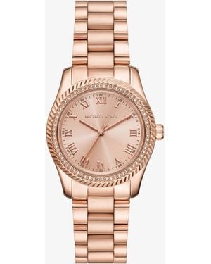 Michael Kors Mini Lexington Pavé-Tone Watch - White