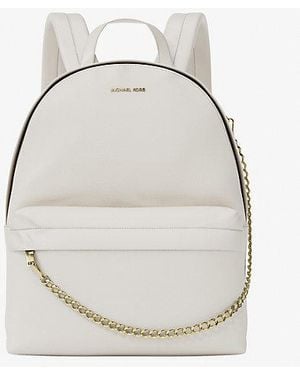 Michael Kors Slater Medium Backpack - Natural