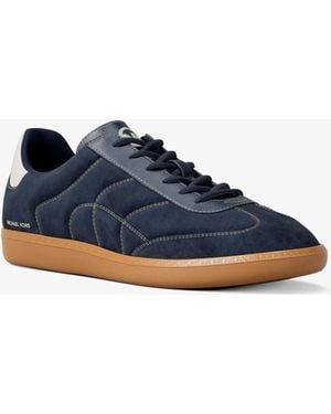 Michael Kors Sammy Suede Sneaker - Blue