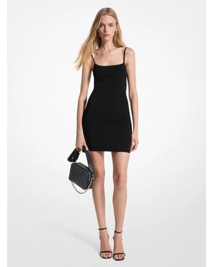 MICHAEL Michael Kors Mk Stretch Knit Cami Dress - Black