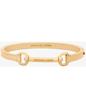 Michael Kors Horsebit Bangle - White