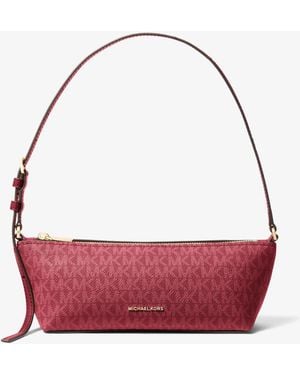 MICHAEL Michael Kors Mk Borsa A Mano Laila Piccola Con Logo - Rosso