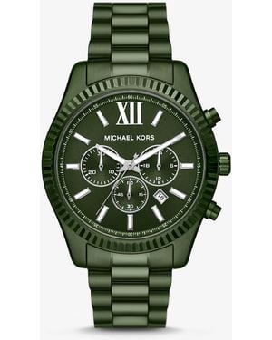 Michael Kors Mk Orologio Lexington Oversize - Verde