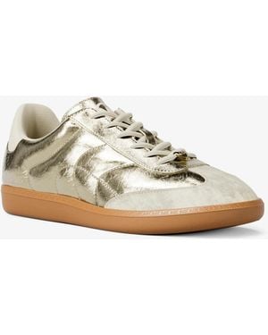 Michael Kors Sammy Metallic Sneaker - White