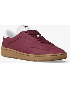 Michael Kors Mk Sneaker Wilton Stringata - Viola
