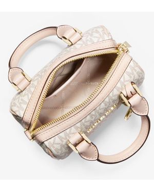 Michael Kors Bedford Legacy Extra-small Logo Duffle Crossbody Bag - Pink