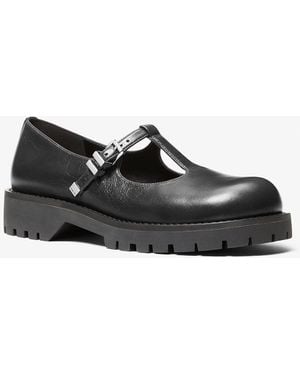 MICHAEL Michael Kors Mkloafer Darrington Tipo Mary Jane De Piel - Blanco