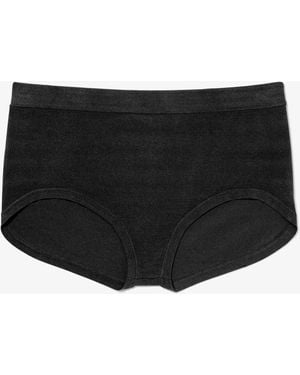 Michael Kors Mk Stretch Viscose Briefs - Black