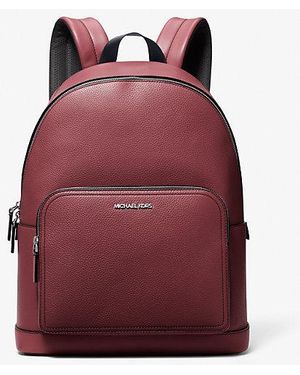 Maroon michael kors backpack hotsell