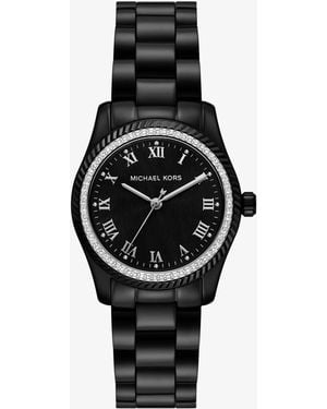 Michael Kors Mini Lexington-Tone Watch - Black