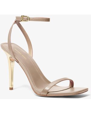 Michael Kors Liana Leather Sandal - White