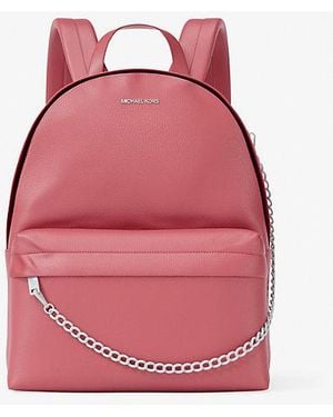 Michael Kors Slater Medium Backpack - Red