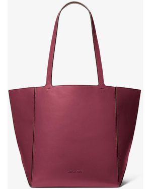 MICHAEL Michael Kors Mk Borsa Tote Jordi Grande - Viola