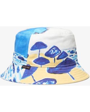 Michael Kors X Christina Zimpel Cotton Twill Bucket Hat - Blue