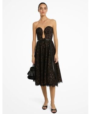 Michael Kors Mk Abito Bustier - Nero
