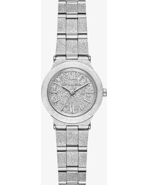 Michael Kors Petite Billie Frosted-Tone Watch - White