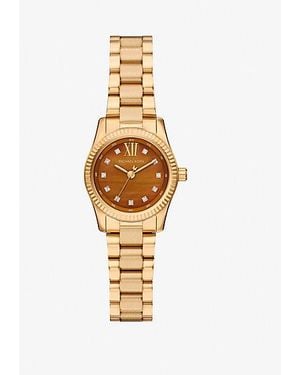 Michael Kors Petite Lexington Pavé-Tone Watch - Metallic