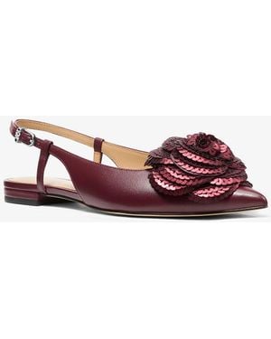 MICHAEL Michael Kors Mk Slingback Bassa Elodie - Rosso