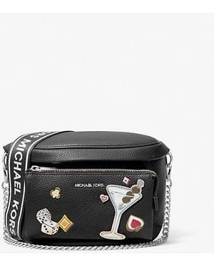 Michael Kors Slater Medium Embellished Sling Pack - Black