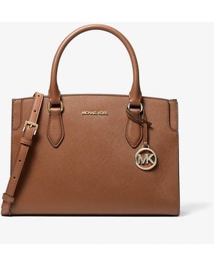 MICHAEL Michael Kors Mk Borsa A Mano Becca Media - Marrone