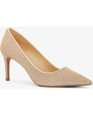 MICHAEL Michael Kors Mk Alina Flex Glitter Chain Mesh Pump - Natural