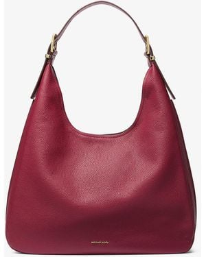 MICHAEL Michael Kors Mk Borsa Hobo Nolita Grande - Rosso