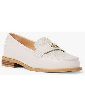 MICHAEL Michael Kors Mkloafer Lex De Piel Con Logotipo - Blanco
