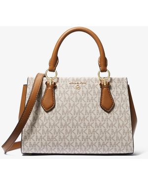 Michael Kors Marilyn Small Crossbody Bag - Natural