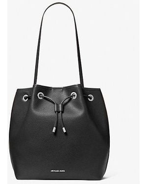 Michael Kors Avery Medium Bucket Tote Bag - Black