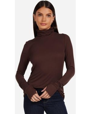 Michael Lauren Arlen Dark Brown - Purple