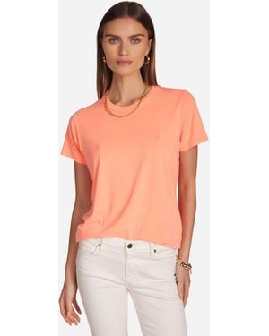 Michael Lauren Roman Vivid Coral - Multicolor