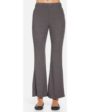 Michael Lauren Germano Wide Leg Pant - Gray