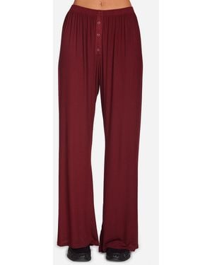 Michael Lauren Laguna Oxblood - Red