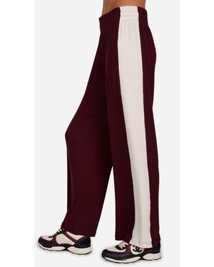 Michael Lauren Horacio Burgundy/ivory - Purple