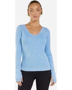 Michael Lauren Davidson Sky Love Burnout - Blue