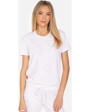 Michael Lauren Hall Heart Crystals - White