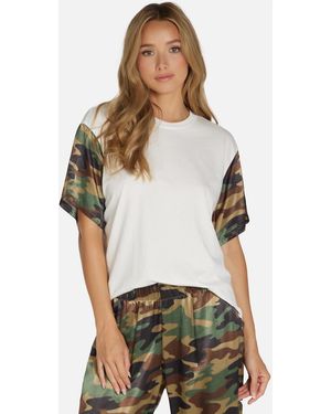Michael Lauren Piscary Milk Camo - Multicolor