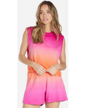 Michael Lauren Rishi Tank - Pink