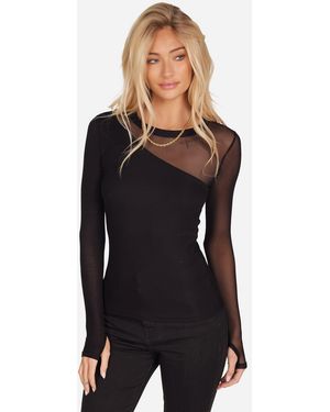 Michael Lauren Solita Mesh - Black