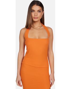 Michael Lauren Brauner Birkin Orange