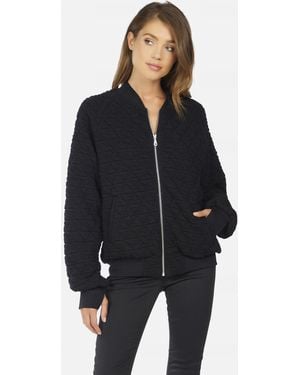 Michael Lauren Diggory Oversized Bomber Jacket - Blue