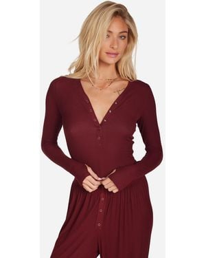 Michael Lauren Fremont Oxblood - Red