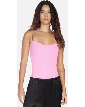 Michael Lauren Nirvana Bustier - Red
