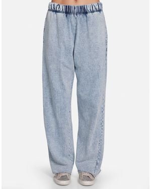 Michael Lauren Mabel Faded Denim - Blue