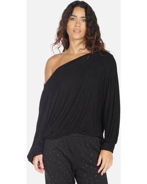Michael Lauren Rigby Long Sleeve Tee - Black