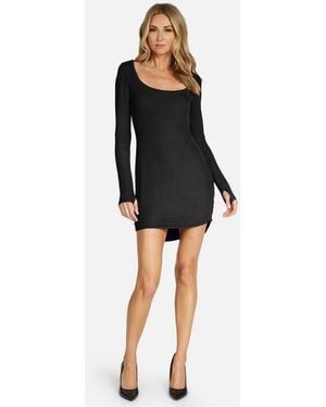 Michael Lauren Aldis Dress - Black