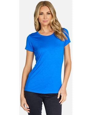 Michael Lauren Tucker Core Fitted Tee - Blue