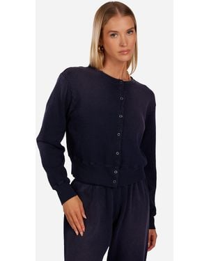 Michael Lauren Novak Bleached Navy - Blue