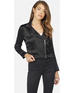Michael Lauren Galveston Moto Jacket - Black
